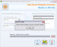 Convert MySQL DB To MSSQL screenshot